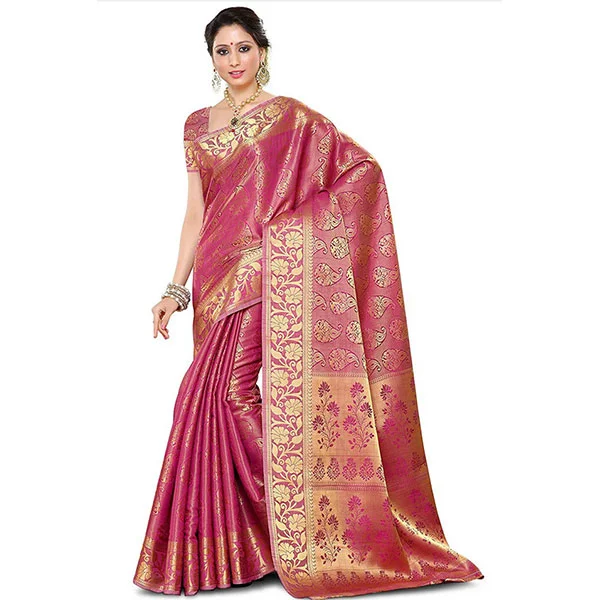 Handwoven Silk — Antique Gold